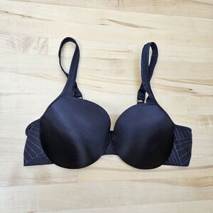 BALI 3T62 Passion For Comfort Worry Free Underwire Size 34B Bra BLACK RN 15763